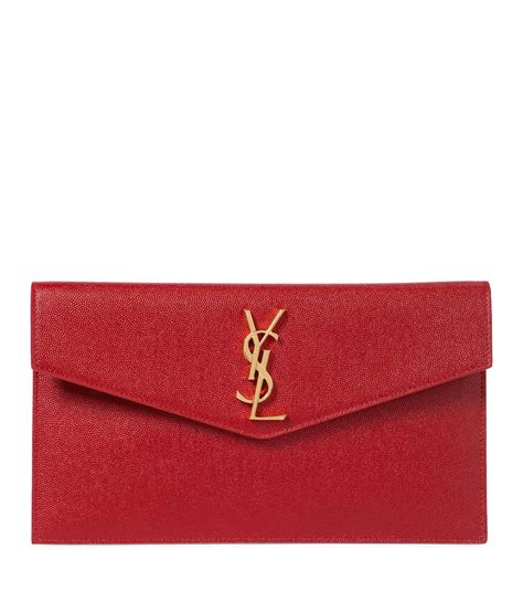 red suede ysl clutch|buy YSL clutch online.